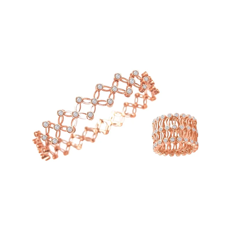 1.23 ct flexi convertible diamond bracelet, made to order by Prodiam