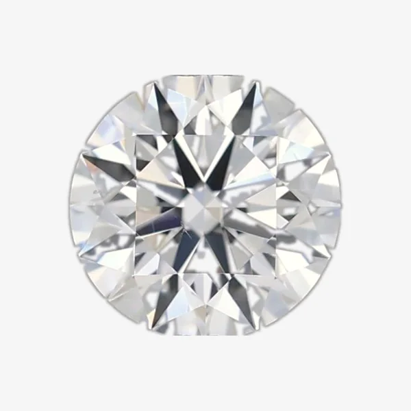 0.26ct Round natural diamond, D colour VS2 clarity, GIA certified, one of a matched pair for diamond stud earrings