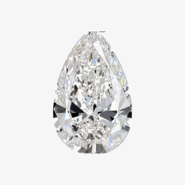 0.4ct Pear natural diamond, G colour VVS2 clarity, GIA certified, diamond pendant stone from Prodiam