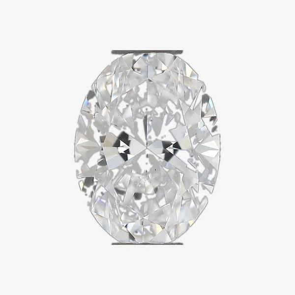 0.43ct Oval natural diamond, D colour SI1 clarity, GIA certified, diamond pendant stone from Prodiam