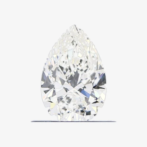 0.43ct Pear natural diamond, H colour VS1 clarity, GIA certified, diamond pendant stone from Prodiam