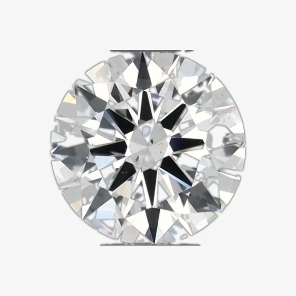 0.5ct Round natural diamond, D colour SI1 clarity, GIA certified, one of a matched pair for diamond stud earrings