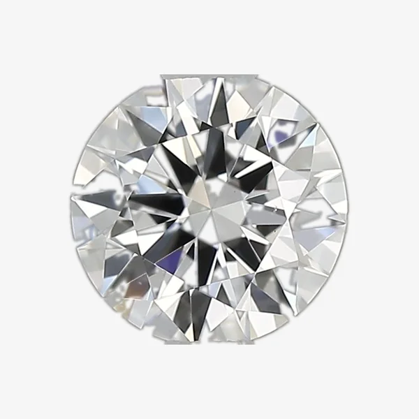 0.5ct Round natural diamond, D colour SI1 clarity, GIA certified, one of a matched pair for diamond stud earrings