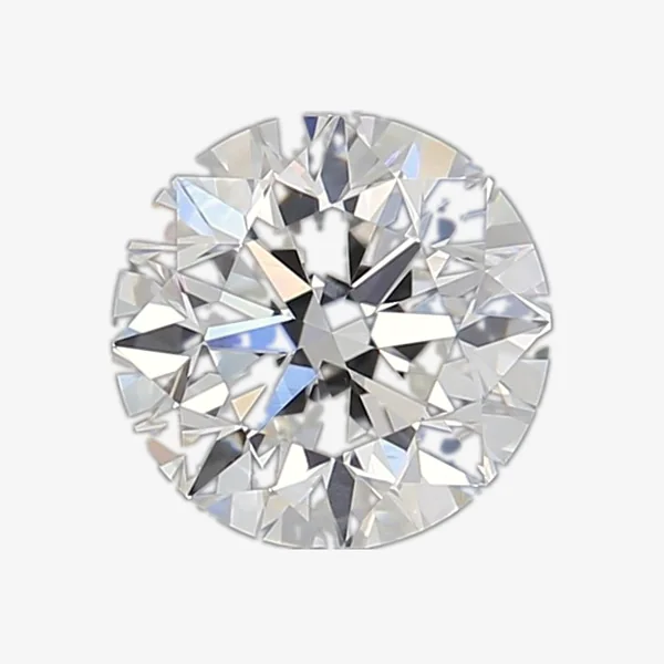 0.5ct Round natural diamond, F colour VS1 clarity, GIA certified, one of a matched pair for diamond stud earrings