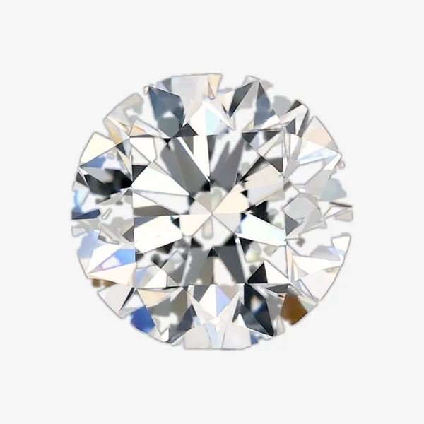 0.5ct Round natural diamond, F colour VS1 clarity, GIA certified, one of a matched pair for diamond stud earrings