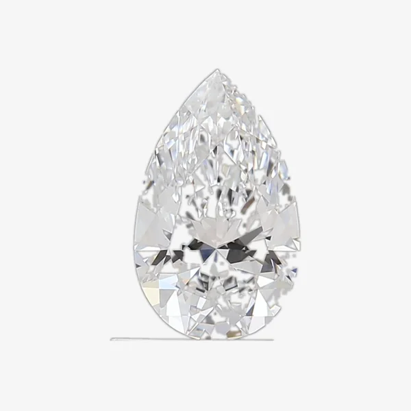 0.61ct Pear natural diamond, D colour VVS1 clarity, GIA certified, diamond pendant stone from Prodiam
