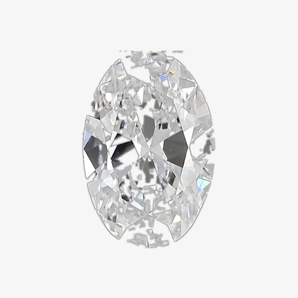 0.7ct Oval natural diamond, D colour VS2 clarity, GIA certified, diamond pendant stone from Prodiam
