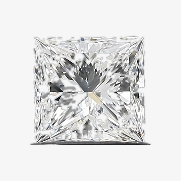 0.7ct Princess natural diamond, F colour VS1 clarity, GIA certified, diamond pendant stone from Prodiam