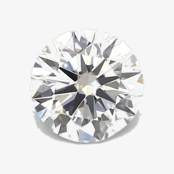 0.7ct Round natural diamond, D colour VS2 clarity, GIA certified, one of a matched pair for diamond stud earrings