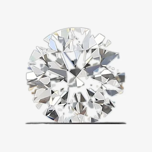 0.7ct Round natural diamond, D colour VS2 clarity, GIA certified, one of a matched pair for diamond stud earrings