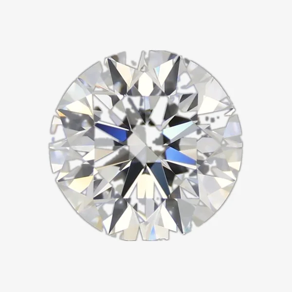0.7ct Round natural diamond, E colour VS1 clarity, GIA certified, one of a matched pair for diamond stud earrings