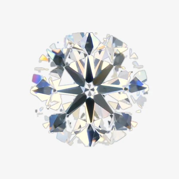 0.7ct Round natural diamond, E colour VS2 clarity, GIA certified, one of a matched pair for diamond stud earrings