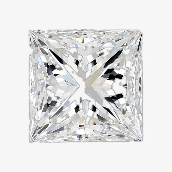 0.78ct Princess natural diamond, F colour VVS2 clarity, GIA certified, diamond pendant stone from Prodiam