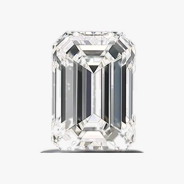 0.8ct Emerald natural diamond, H colour VVS1 clarity, GIA certified, diamond pendant stone from Prodiam