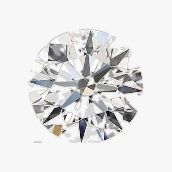 1.01ct Round natural diamond, G colour SI1 clarity, GIA certified, one of a matched pair for diamond stud earrings