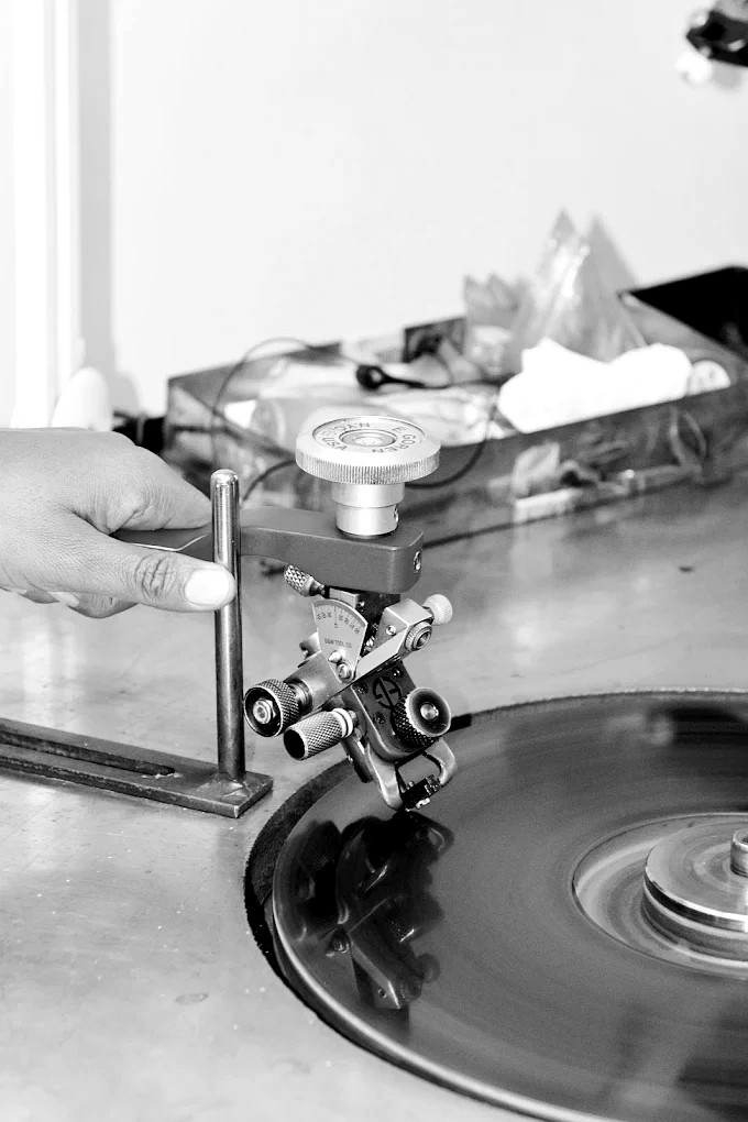 The diamond polishing scaife at Procut DCW, Bedfordview