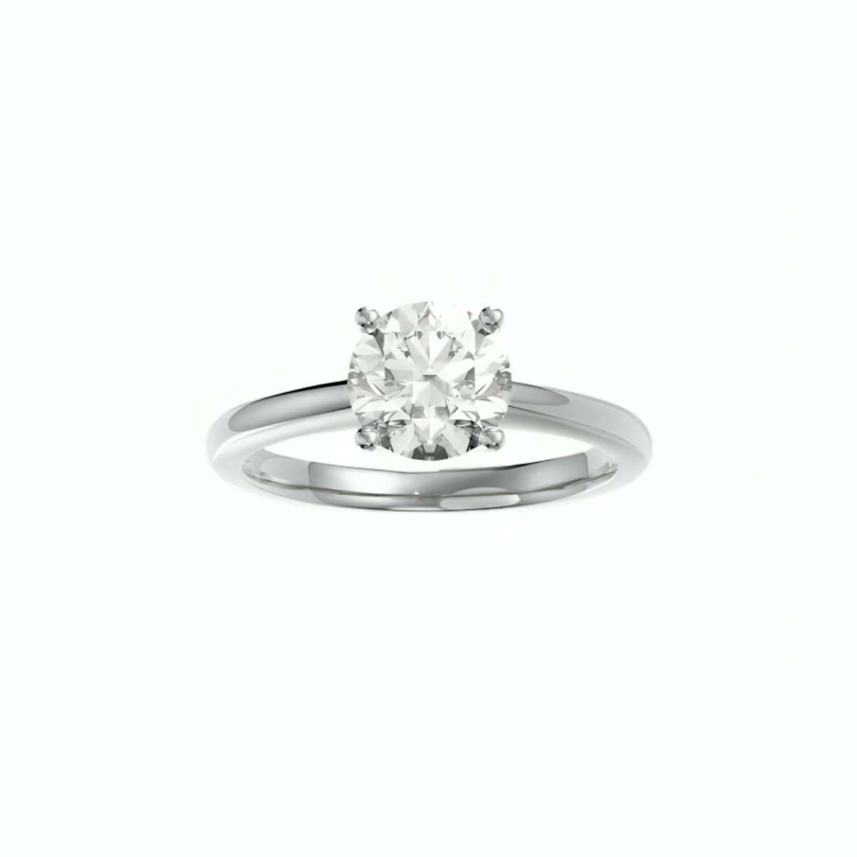 1.02 Ct Solitaire Diamond Ring · 1.02 ct, Round Brilliant, J colour, SI1 clarity