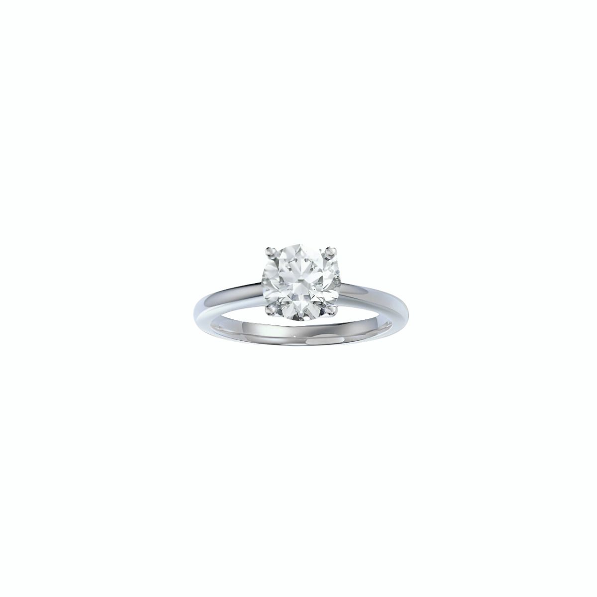 18K Gold Solitaire Diamond Ring 0.50 J SI2 · 0.50 ct, Round Brilliant, J colour, SI2 clarity · alternate angle, photographed at the Bedfordview viewing room