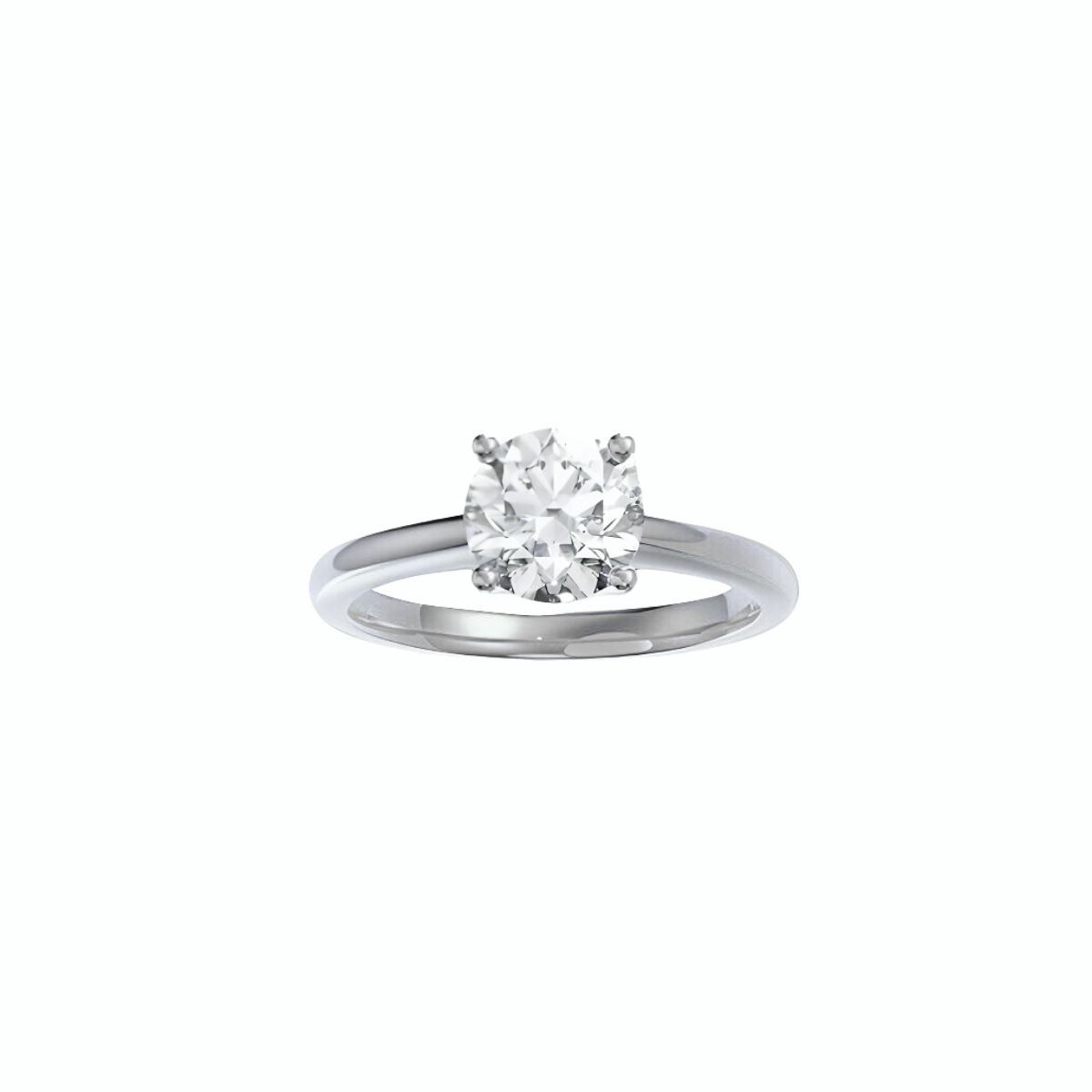18K Gold Solitaire Diamond Ring 0.61 I VS1 · 0.61 ct, Round Brilliant, I colour, VS1 clarity · alternate angle, photographed at the Bedfordview viewing room