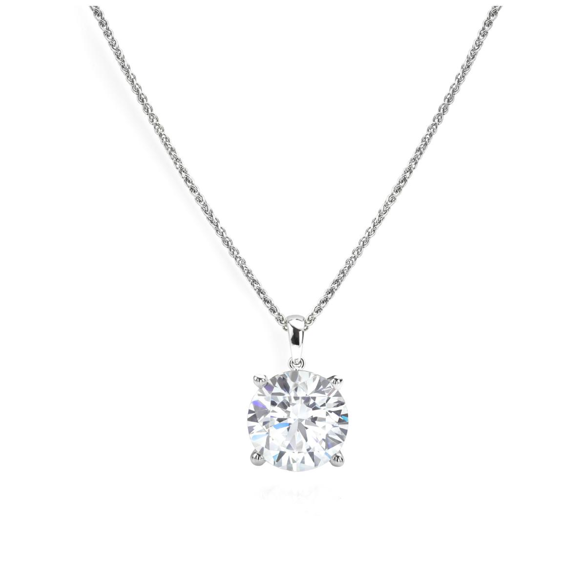 1.02Ct Diamond Pendant Necklace · 1.02 ct, Round Brilliant, J colour, SI1 clarity, GIA certified
